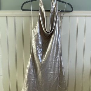 Zara mini shimmer dress
